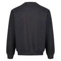 Charcoal Grey - Back - Iron Mountain Mens Fleece Crew Neck Sweatshirt