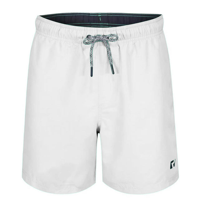 White - Front - RIPT Essentials Mens Swim Shorts