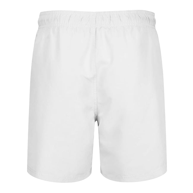 White - Back - RIPT Essentials Mens Swim Shorts