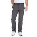 Charcoal - Side - Island Green Mens Bonded Fleece Lining All Weather Trousers