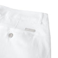 White - Side - Island Green Womens-Ladies Golf Capri Trousers