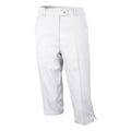 White - Front - Island Green Womens-Ladies Golf Capri Trousers