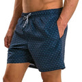 Airforce Blue - Lifestyle - RIPT Essentials Mens Diamond Swim Shorts
