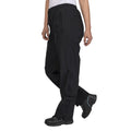 Black - Lifestyle - Island Green Womens-Ladies Drop Hem Waterproof Trousers
