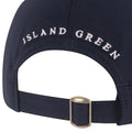Navy - Side - Island Green Womens-Ladies Diamante Logo Baseball Cap