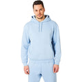 Cashmere Blue - Front - RIPT Essentials Mens Pull Over Hoodie