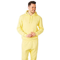 Yellow - Front - RIPT Essentials Mens Pull Over Hoodie