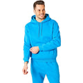 Blue Aster - Side - RIPT Essentials Mens Pull Over Hoodie