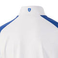 Silver Grey-Royal Blue - Lifestyle - Island Green Mens Colour Block Panelled Golf Top Layer