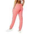 Pink - Back - Light And Shade Womens-Ladies Soft Touch Jogging Bottoms