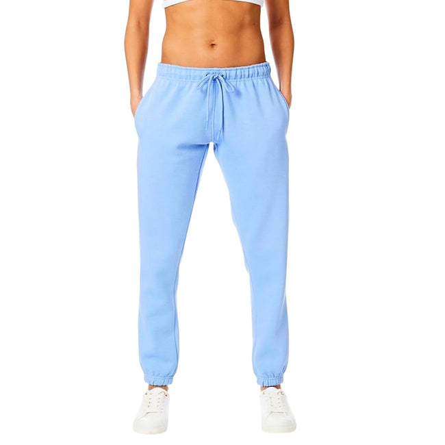 Purple Indigo - Side - Light And Shade Womens-Ladies Soft Touch Jogging Bottoms