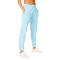 Aqua Blue - Side - Light And Shade Womens-Ladies Soft Touch Jogging Bottoms