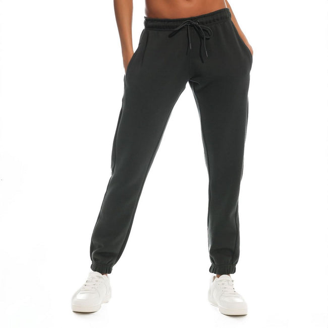Charcoal Grey - Front - Light And Shade Womens-Ladies Soft Touch Jogging Bottoms