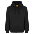 Black - Front - Iron Mountain Mens Hooded Fleece Jacket