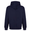 Navy Blue - Back - Iron Mountain Mens Hooded Fleece Jacket