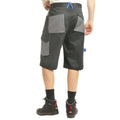 Black-Grey - Back - Goodyear Mens Multi Pocket Cargo Shorts