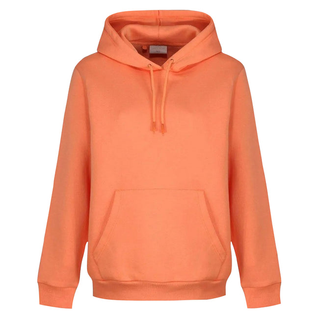 Orange - Front - Light And Shade Womens-Ladies Hoodie