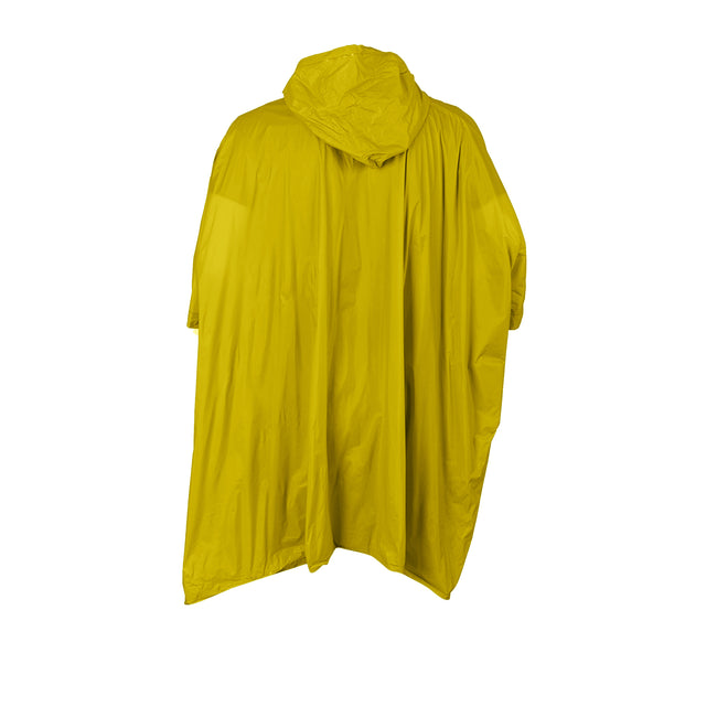 Yellow - Side - Splashmacs Unisex Lightweight Rain Poncho