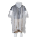 Clear - Back - Splashmacs Unisex Lightweight Rain Poncho