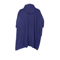 Navy - Back - Splashmacs Unisex Lightweight Rain Poncho