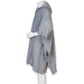 Silver - Side - Splashmacs Unisex Lightweight Rain Poncho