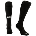 Black - Back - Canterbury Mens Playing Rugby Sport Socks