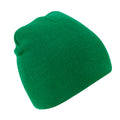 Kelly - Front - Beechfield Plain Basic Knitted Winter Beanie Hat