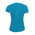 Aqua - Side - SOLS Womens-Ladies Sporty Short Sleeve T-Shirt