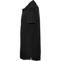 Black - Side - SOLS Mens Performer Short Sleeve Pique Polo Shirt