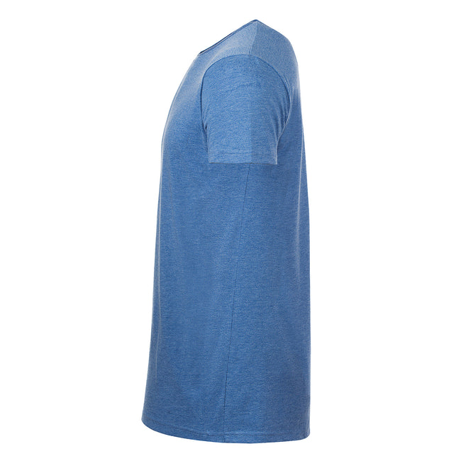 Heather Blue - Side - SOLS Mens Mixed Short Sleeve T-Shirt