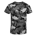Grey Camo - Front - SOLS Mens Camo Short Sleeve T-Shirt