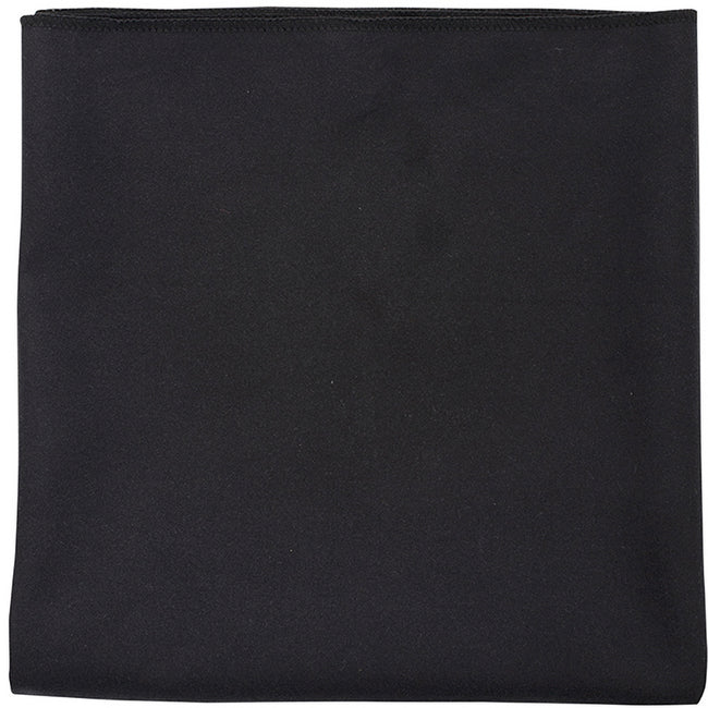 Black - Front - SOLS Atoll 70 Microfibre Bath Towel