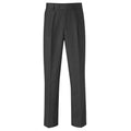 Charcoal - Front - Skopes Mens Rhino Pleated Work-Suit Trousers