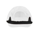 White-Black - Back - Spiro Unisex 2 Panel Sport Baseball Cap