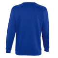 Royal Blue - Back - SOLS Mens Supreme Plain Cotton Rich Sweatshirt