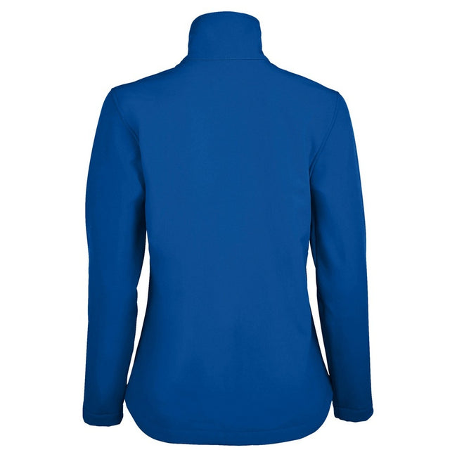 Royal Blue - Back - SOLS Womens-Ladies Race Full Zip Water Repellent Softshell Jacket