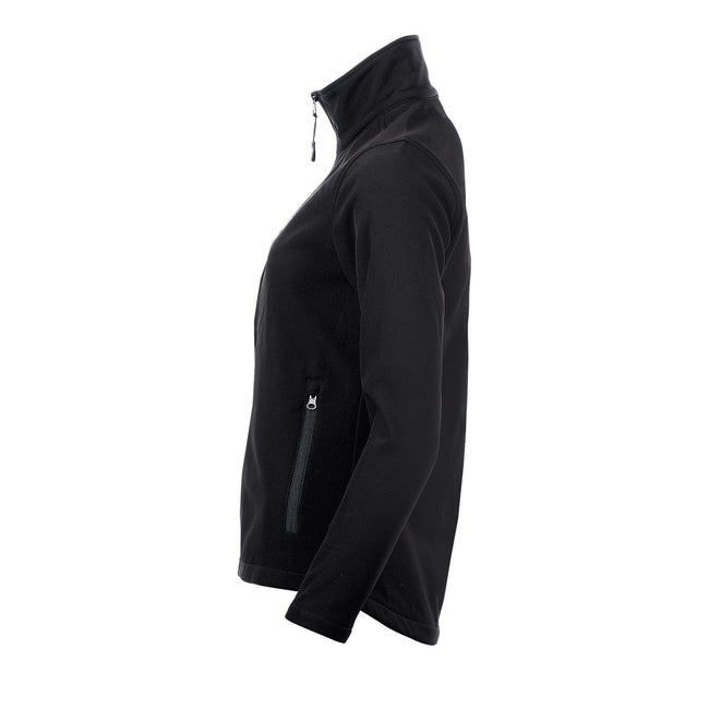 French Navy - Front - SOLS Womens-Ladies Race Full Zip Water Repellent Softshell Jacket