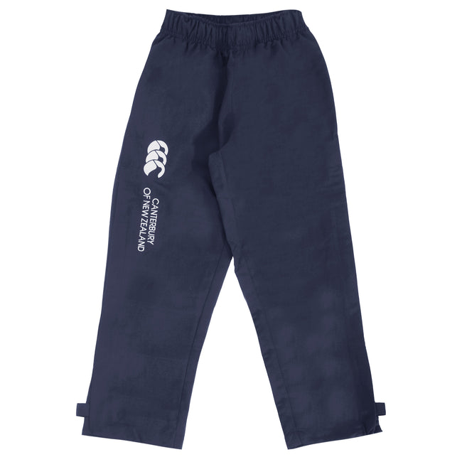 Navy - Front - Canterbury Childrens-Kids Stadium Elasticated Sports Trousers