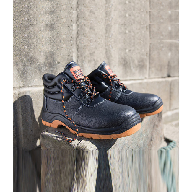 Black-Orange - Lifestyle - Result Mens Work-Guard Defence SBP Waterproof Leather Safety Boots