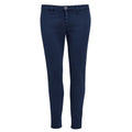 French Navy - Front - SOLS Womens-Ladies Jules Chino Trousers