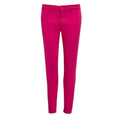 Sunset Pink - Front - SOLS Womens-Ladies Jules Chino Trousers