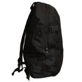 Black - Side - SOLS Unisex Wall Street Padded Backpack