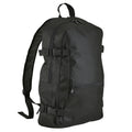 Black - Lifestyle - SOLS Unisex Wall Street Padded Backpack