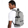 Grey Marl - Pack Shot - SOLS Unisex Wall Street Padded Backpack