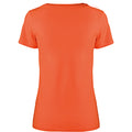 Tangerine - Back - Spiro Womens-Ladies Impact Softex Short Sleeve T-Shirt