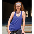 Sapphire - Side - Spiro Womens-Ladies Impact Softex Tank Top