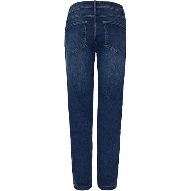 Dark Wash - Back - AWDis So Denim Mens Max Slim Fit Jeans