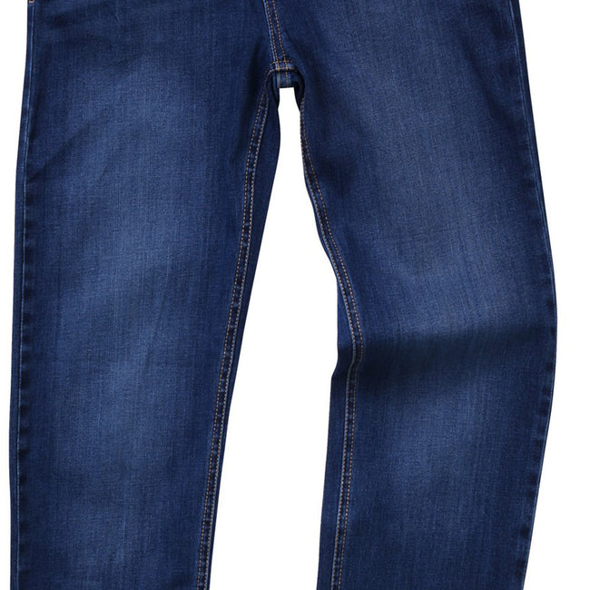 Dark Wash - Pack Shot - AWDis So Denim Womens-Ladies Katy Straight Leg Jeans
