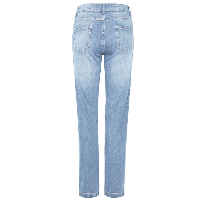Light Wash - Back - AWDis So Denim Womens-Ladies Katy Straight Leg Jeans