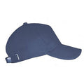 Denim - Front - SOLS Unisex Long Beach Cap